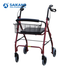 SKE220 Leichte Aluminiumlegierung Rollator Walker mit Sitz